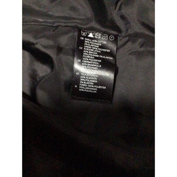 H&M Women's Three Button Blazer Jacket Size 8 Black Career Coat NEW with tags - Picture 4 of 9